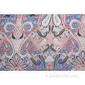 Commerce de gros de tissus imprimés de motifs décoratifs de style persan